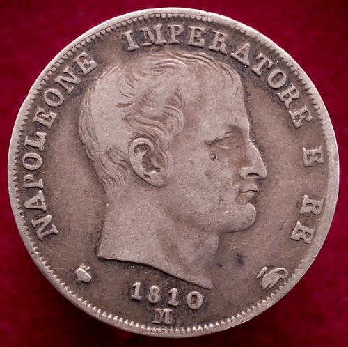 Italien Königreich Napoleon 1 Lira 1810 M (L0909) - Bild 1 von 2