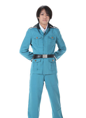 Hetalia Axis Powers Cosplay Costume Ludwig Uniform 1st Ver Set 