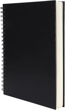 8.5X11Inches Hardbound Sketch , Spiral Bound Sketch Pad, 80-Sheets 90Gsm Inner P