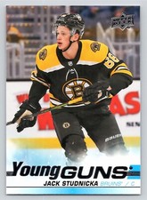 JACK STUDNICKA RC YOUNG GUNS 2019-20 UPPER DECK 19-20 NO 473           83819