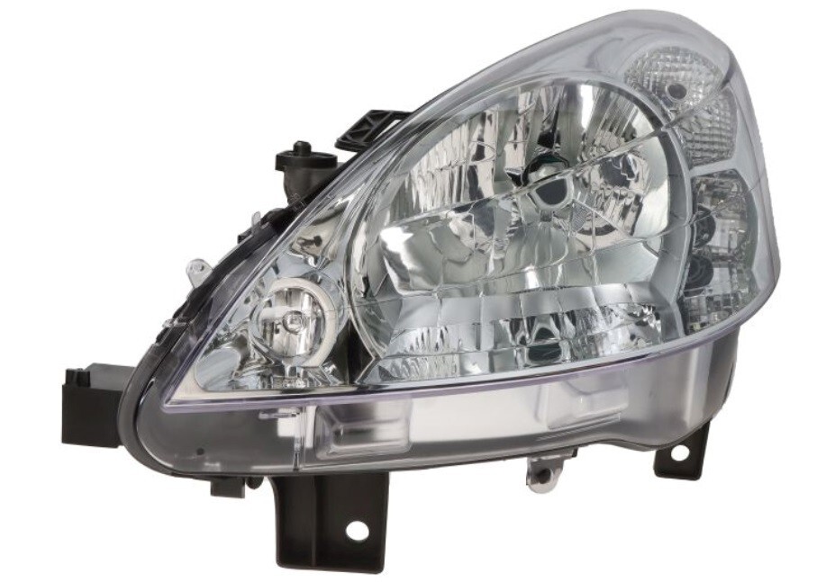 PHARE AVANT GAUCHE ÉLECTRIQUE H4 CHROM PEUGEOT PARTNER II 04.08-06.12 X