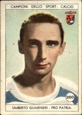 Lavazza 1950 Sports Champions Figure No. 260 Pro Patria Guarnieri