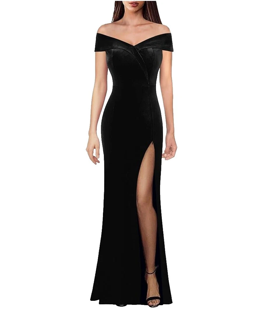 Polyester Black Bridesmaid Dresses