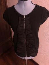 Leifsdottir Sleeveless Vest Cashmere Small Black
