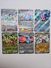 6x Pokémon TCG Card Stellar Crown Ex Bundle - Incl. 128/142 028/142 041/142