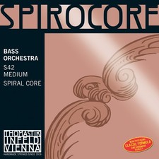 THOMASTIK SPIROCORE Double Bass String Set, 4/4 Size, Light Tension weich 