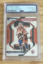 2024 WNBA Prizm Monopoly Alyssa Thomas Auto Autograph Signed Card PSA