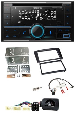 Kenwood CD 2DIN DAB USB Steering Wheel Bluetooth Car Stereo for Toyota Avensis 2003-2009