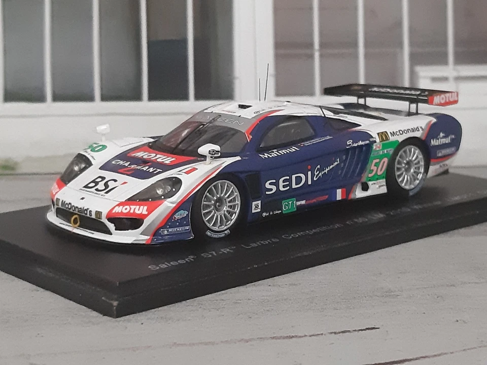 Saleen S7-R N°50 24h du Mans 2010 Spark 1/43 - Photo 2/2