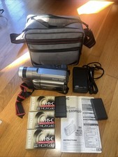 JVC GR-SXM37U Super VHS-C Video Camera Camcorder VCR VHS Playback BUNDLE VGC