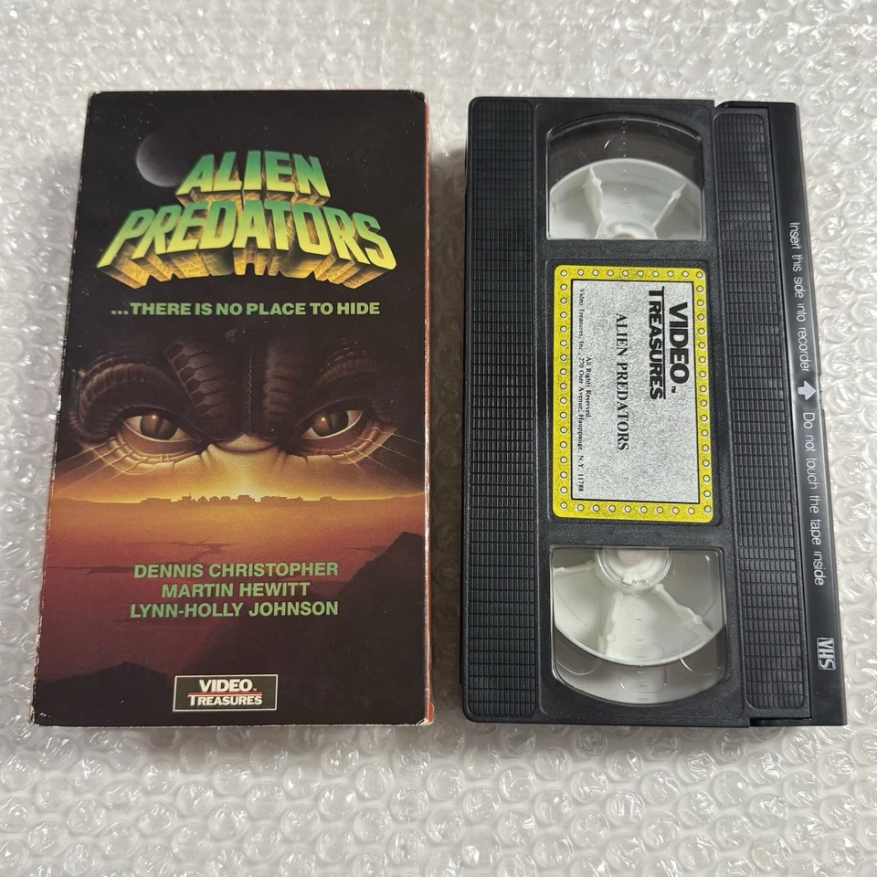 Alien Predators (VHS, 1988) *RARE OOP* 1986 Sci-Fi Horror Free Ship