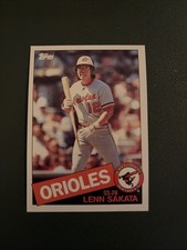 1985 Topps Baseball Lenn Sakata #81 Baltimore Orioles NM