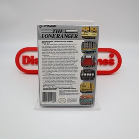 NES Nintendo Game THE LONE RANGER - NEW & Factory Sealed with Authentic H-Seam!