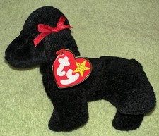 TY Beanie Baby - GIGI the Poodle Dog 6 inch -w/tag Stuffed Animal