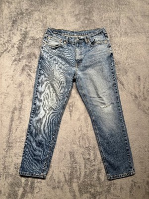 Levi's 541 Athletic Taper Men's Jeans 34x30 act.31x27.75 Distressed Hole Frayed