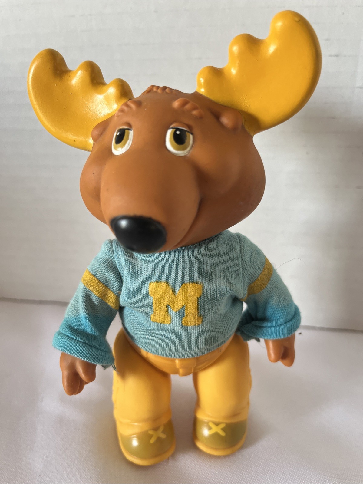 Vintage 1984 Get Along Gang Montgomery Moose Dress Up Kid’s 6" Poseable Figure