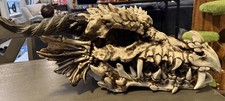 Giant Hand Made Resin Dragon Skull - Beautiful Craftsmanship