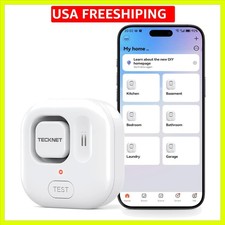 WiFi Water Leak Detectors, Leak Drip Alert with APP Push and Sound Alarm, S...