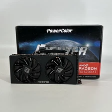 PowerColor Fighter Radeon RX 6700 XT 12GB - Graphics Card - Smoke Odor