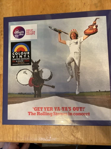 Rolling Stones Get Yer Ya-Ya’s Out 2020 Ltd Ed Red & White 180G Vinyl LP Sealed