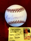 Cesar Geronimo Signed MLB Baseball -Lifetime Guaranteed LOA