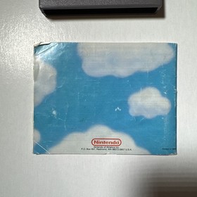 Nintendo NES - SUPER MARIO BROS. 2, Cartridge & Manual, 1988, TESTED, Video Game