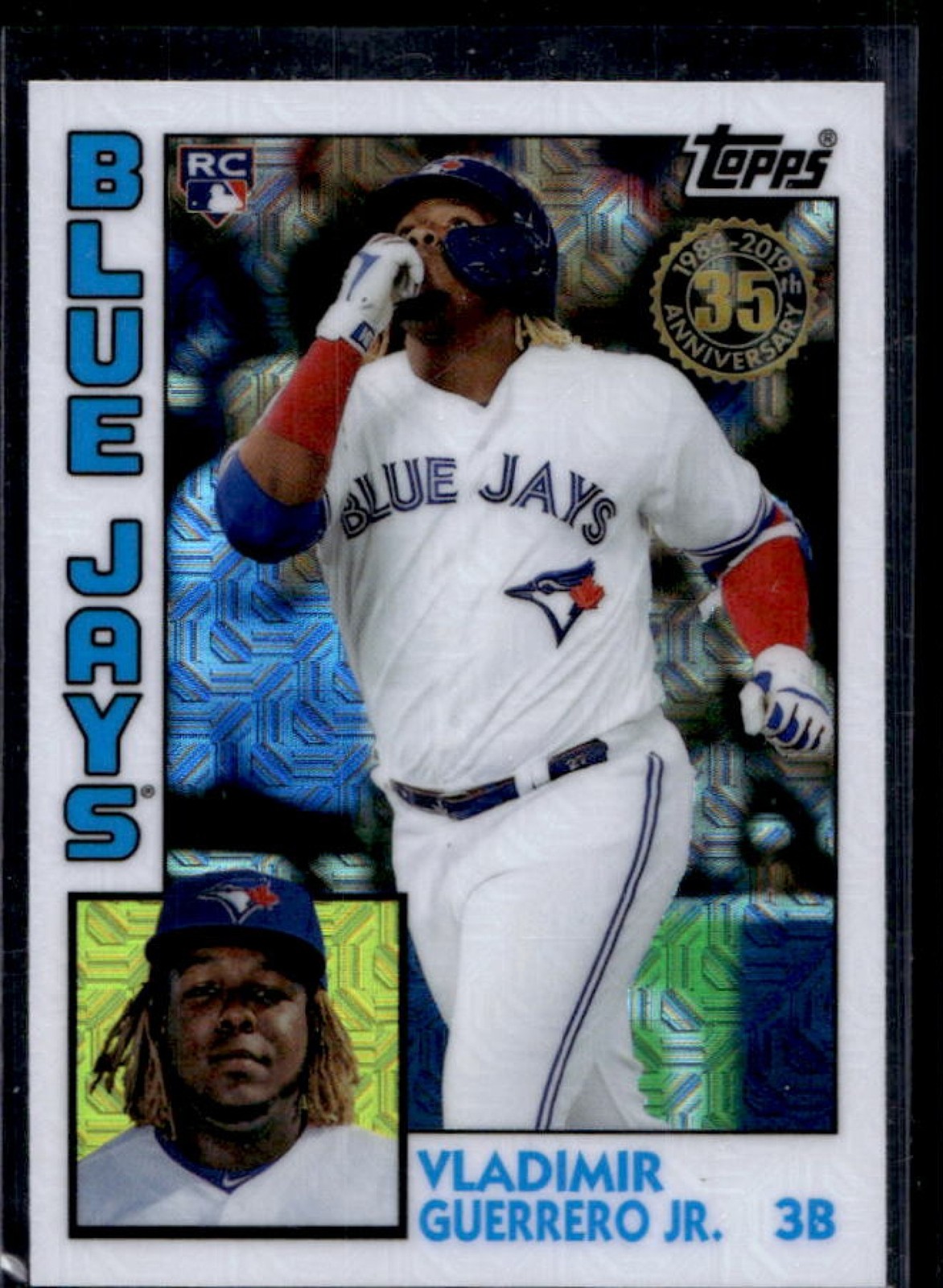 2019 Topps Update Vladimir Guerrero Jr. Silver Pack 1984 Chrome RC #T84U-46