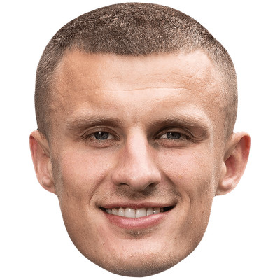 Ash Handley (Smile) Celebrity Mask, Flat Card Face, Fancy Dress Mask