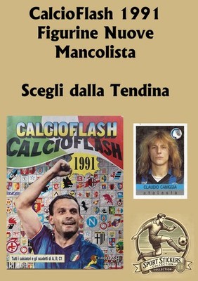FootballFlash 1991 Mancolista New Choose From List Menu