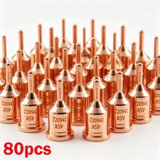 Plasma Cutter Nozzle Electrodes 65A for 45XP/65/85/105, for 220819/842 80Pcs