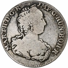 [#1289002] Austrian Netherlands, Maria Theresa, 1/8 Ducaton, 1751, Antwerp, Sil,