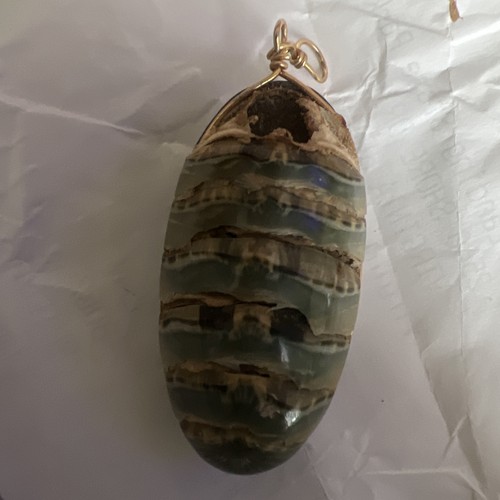 Golddraht - DIE WOCHE MUSCHEL - Karibik Amulett / Anhänger - RAR & AUSGEFALLEN!! - Bild 3 von 5