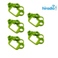 5-Pack Green Top Plastic Bezel Cover for APX6000XE APX7000XE APX8000XE Radios