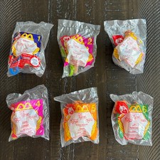 McDonald's 2000 Disney Tigger Movie Winnie the Pooh Complete Set 6 Sealed Toys