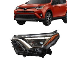 Left Driver Side Halogen Headlight No Bulb For 2016-2018 Toyota RAV4 81150-0R080