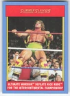 2017 Topps WWE Heritage 30 Years of SummerSlam Ultimate Warrior #3