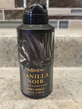 Vanilla noir Bath  Body Works Men's Collection Body Spray 3.7oz New