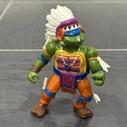 Teenage Mutant Ninja Turtles TMNT Vintage 1992 Wacky Wild West CHIEF LEO Figure