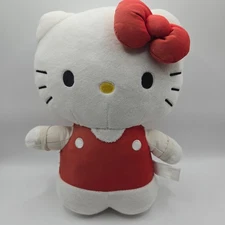 Kidrobot Hello Kitty Plush Doll Red Dress White Bow Stuffed Animal Sanrio Toy