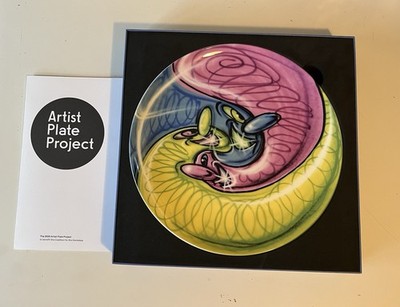 Kenny Scharf, Plate Project Yin Yang Yong, 2020, 2020