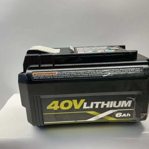 Ryobi OP40602VNM 40V 6Ah Lithium Battery High Capacity  FOR PARTS