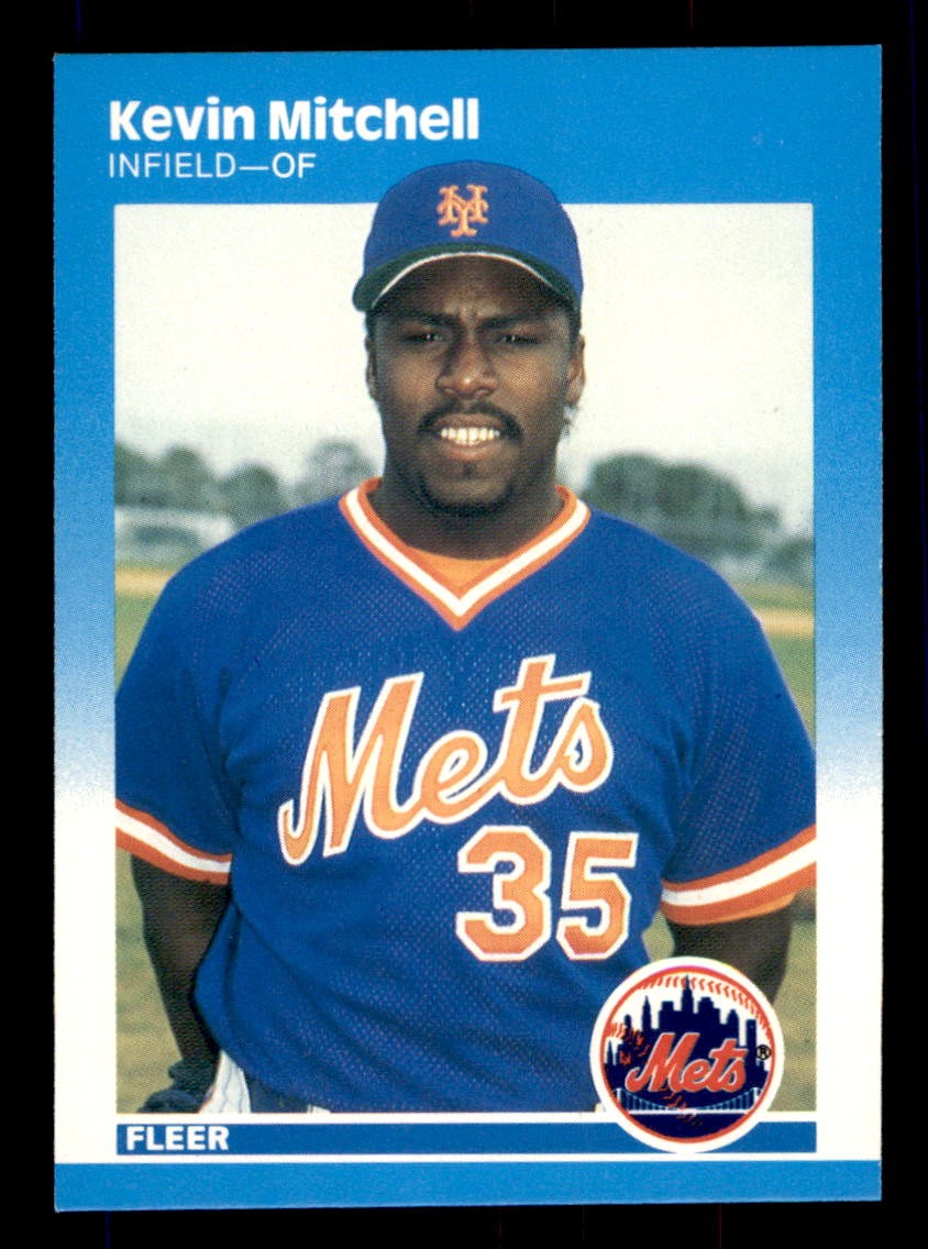 1987 Fleer #17 Kevin Mitchell