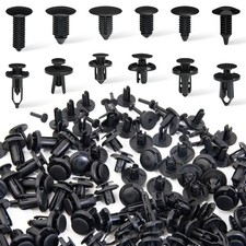 240 Pcs Car Bumper Retainer Clips Plastic Rivets Fasteners Push Retainer Kit - 1