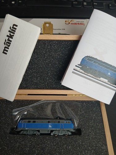 Märklin 88806 Blaue Diesellok 50 Jahre Top