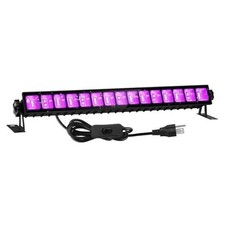 Upgraded 36W LED Black Light Bar, Premium Flood Light with 1 Count Pack of 1 