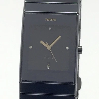 RADO (revisioned & almost new) M 29x24mm Diastar Ceramica Jubile Gold Diamonds - Bild 1 von 4