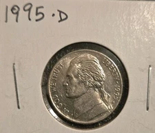 1995 D Jefferson Nickel, Best Value On EBay FAST  Shipping