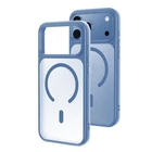 For iPhone 17 Pro Max Oil-Spray Skin Feel MagSafe PC Hybrid TPU Phone Case