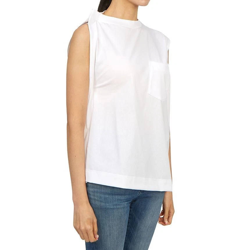 Sacai Top senza maniche da donna 96307510