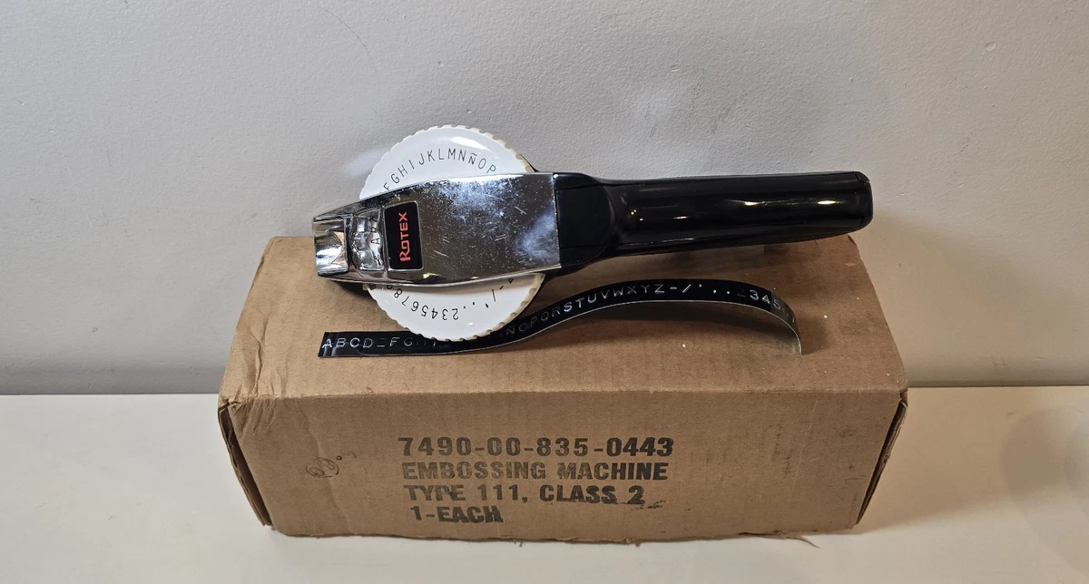 Rotex Office Label Makers for sale - eBay
